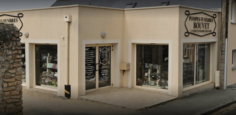 Photographie de la Pompes Funèbres Bouvet de Sablé-sur-Sarthe