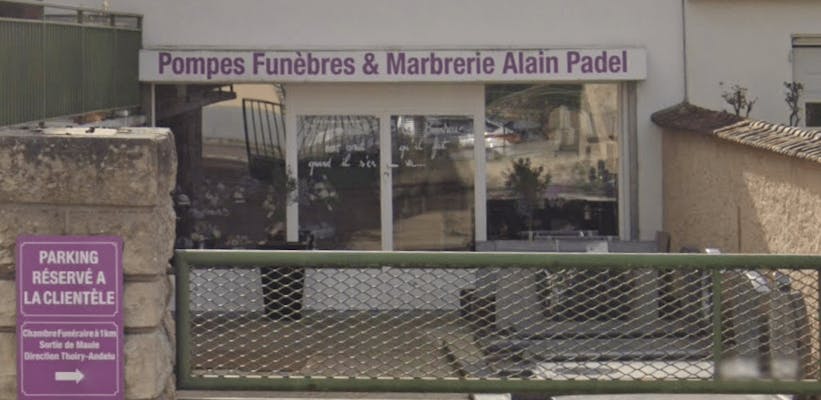 Photographie de la Pompes Funèbres Alain Padel de Maule