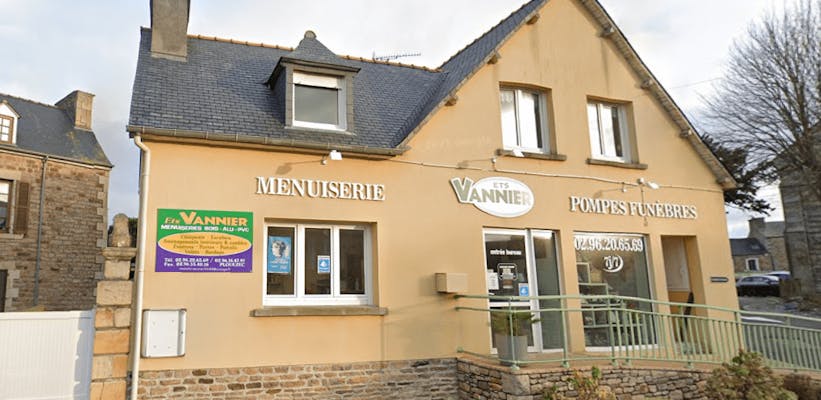 Photographie de la Pompes Funèbres Vannier Legrand de Plouézec