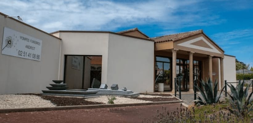 Photographie de la Pompes Funèbres Services Andriot  de Belleville-sur-Vie