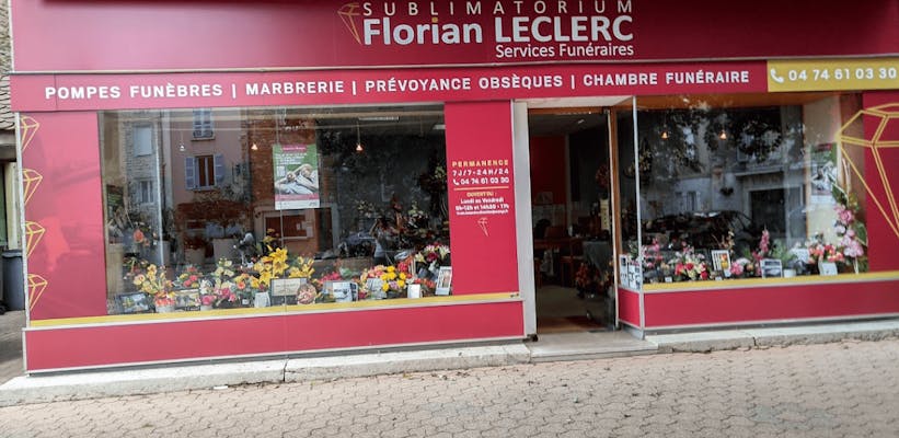 Photographie de la Pompes funèbres Sublimatorium Florian Leclerc de Lagnieu