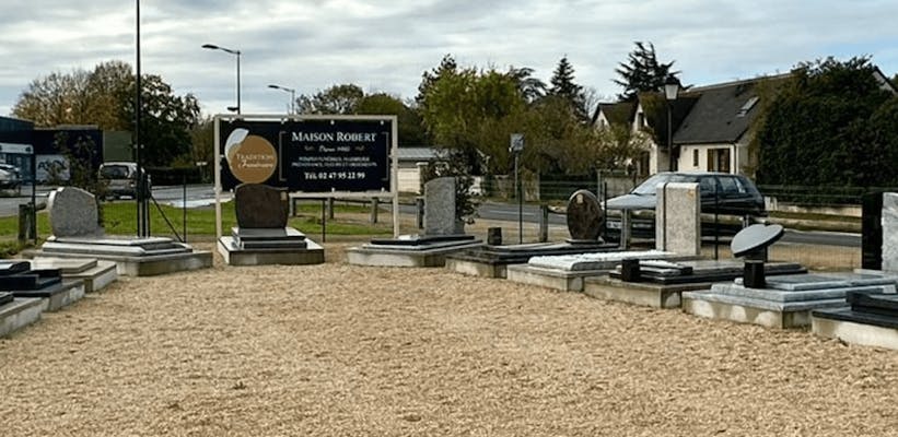 Photographie de la Pompes Funèbres et Marbrerie Robert de L'Île-Bouchard
