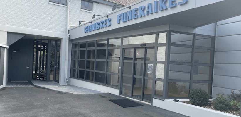 Chambre funéraire  de la Pompes Funèbres Top Beghin de Villeneuve-d'Ascq