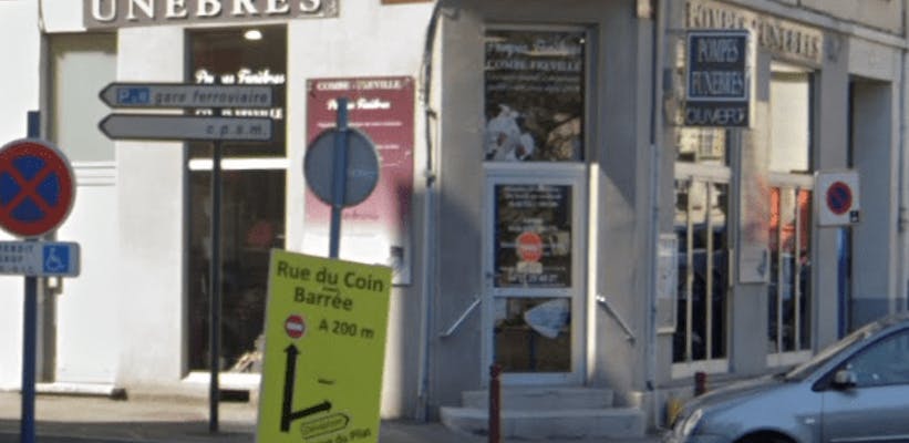 Photographie de la Pompes Funébres Combe-Freville de Saint-Chamond