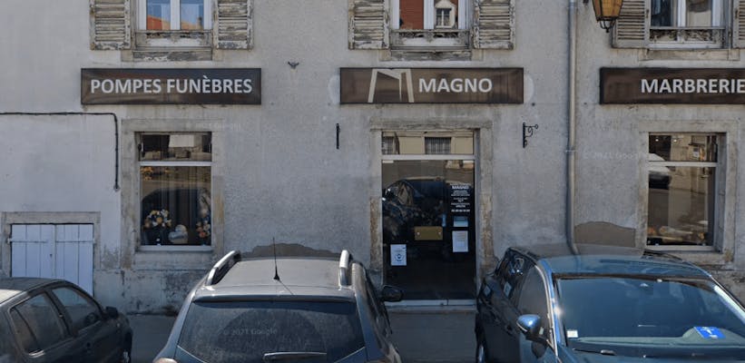 Photographie de la Pompes Funèbres MAGNO d' Auxonne