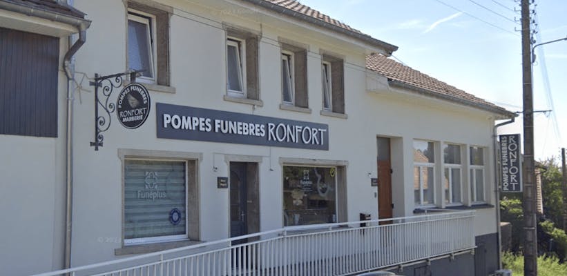 Photographie de la Pompes Funèbres Ronfort de Lachapelle-sous-Rougemont