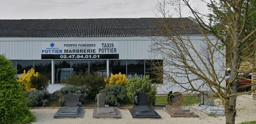 Photographie de la Pompes Funèbres Pottier de Loches