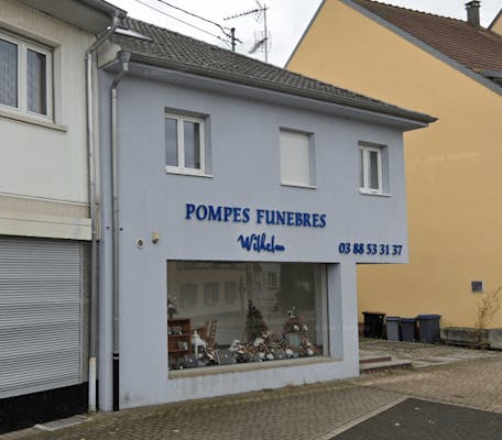 Photographie de la Pompes Funèbres Wilhelm de Lauterbourg
