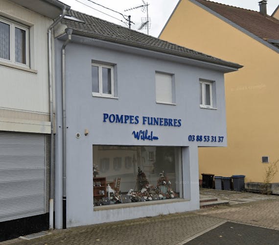 Photographie de la Pompes Funèbres Wilhelm de Lauterbourg