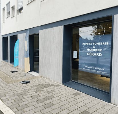 Photographie de la Pompes Funèbres et marbrerie Gérard de Strasbourg