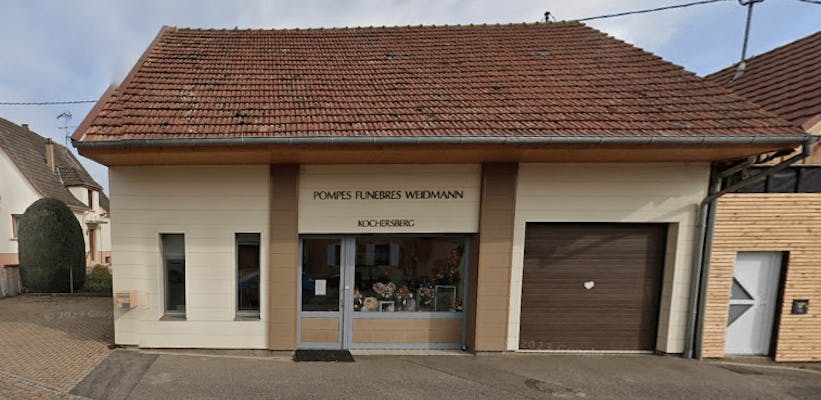 Photographie de la Pompes Funèbres WEIDMANN de Schnersheim