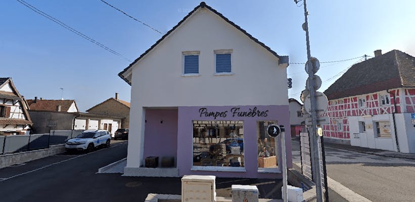 Photographie de la Pompes Funèbres ERNEWEIN et Fils de Soufflenheim