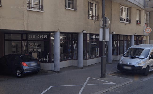 Photographie de la Pompes Funèbres Publiques & Marbrerie – Agence Rhénanes de Schiltigheim