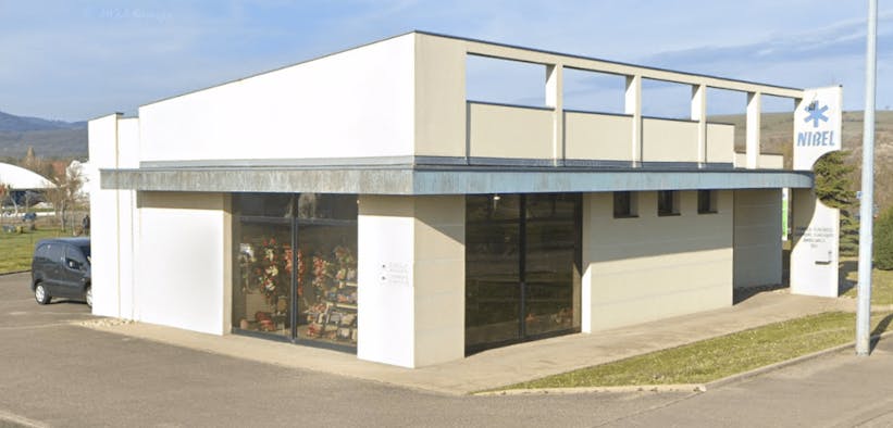 Photographie de la Pompes Funèbres Nibel de Rosheim