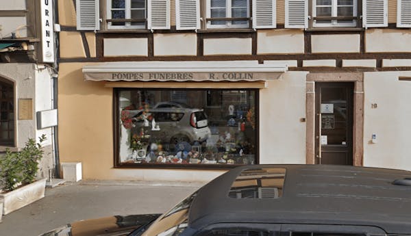 Photographie de la Pompes Funèbres R. Collin de Sélestat