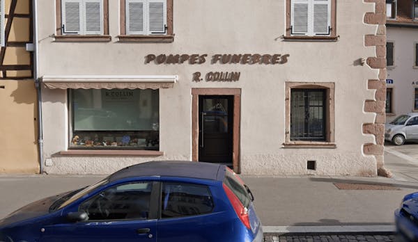 Photographie de la Pompes Funèbres R. Collin de Sélestat