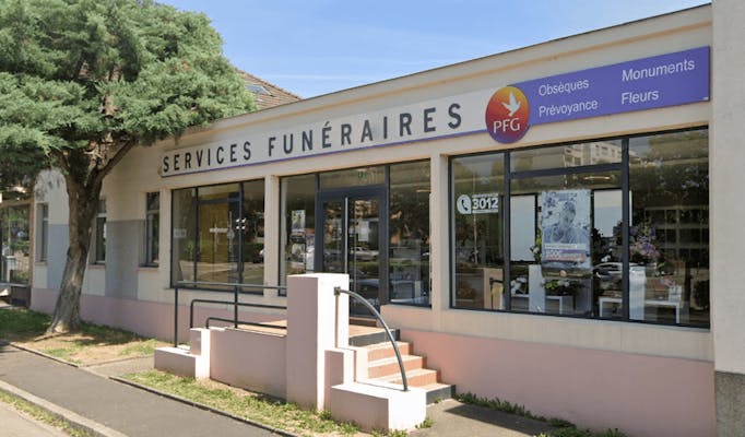 Photographie de la Pompes Funèbres Générales de Schiltigheim