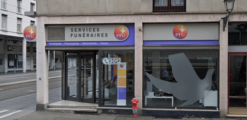 Photographie de la Pompes Funèbres Générales de Strasbourg