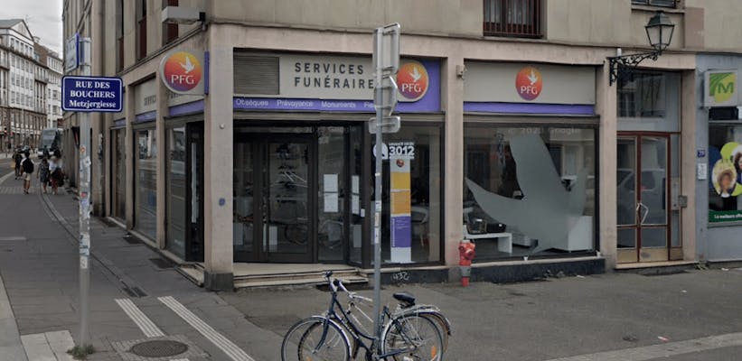 Photographie de la Pompes Funèbres Générales de Strasbourg