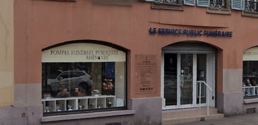 Photographie de la Pompes Funèbres Publiques & Marbrerie - Agence Rhénanes de Strasbourg