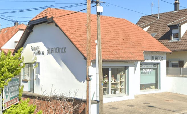 Photographie de la Pompes Funèbres Blanck de Mommenheim