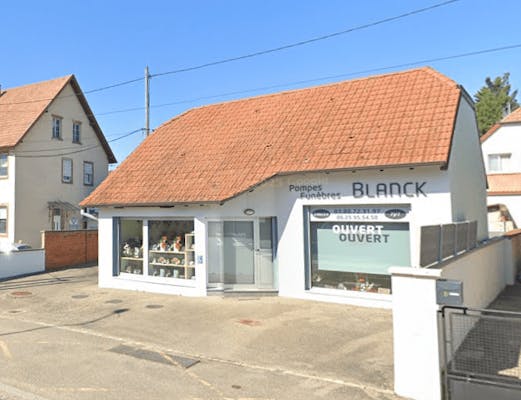 Photographie de la Pompes Funèbres Blanck de Mommenheim