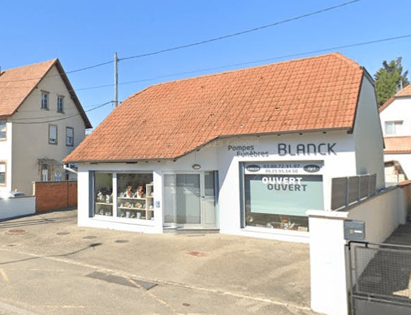 Photographie de la Pompes Funèbres Blanck de Mommenheim