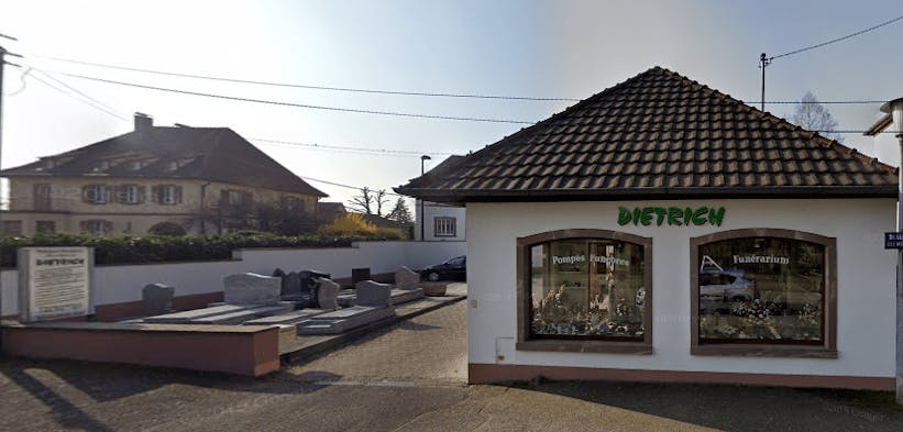 Photographie de la Pompes Funèbres et Menuiserie DIETRICH de Wissembourg