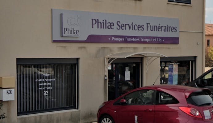 Photographie Pompes Funèbres Trinquet Philae Funéraire de Beziers