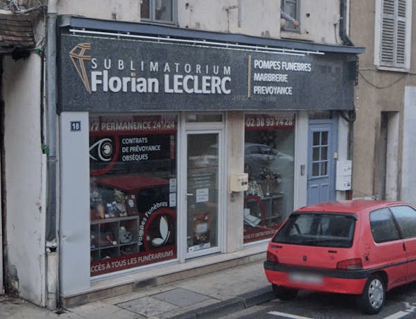 Photographie de la Pompes Funèbres Sublimatorium Florian Leclerc de Montargis