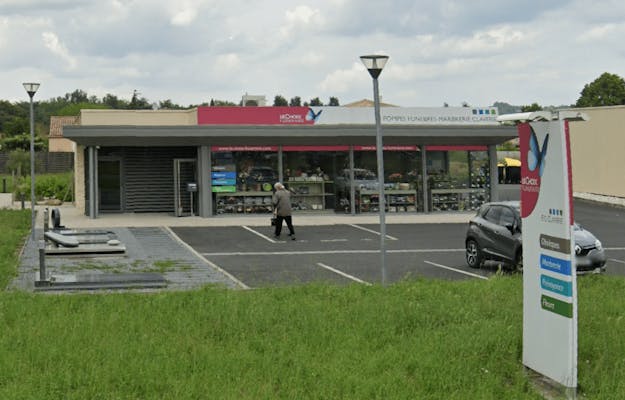 Photographie de la Pompes Funèbres CLAVERIE de Podensac