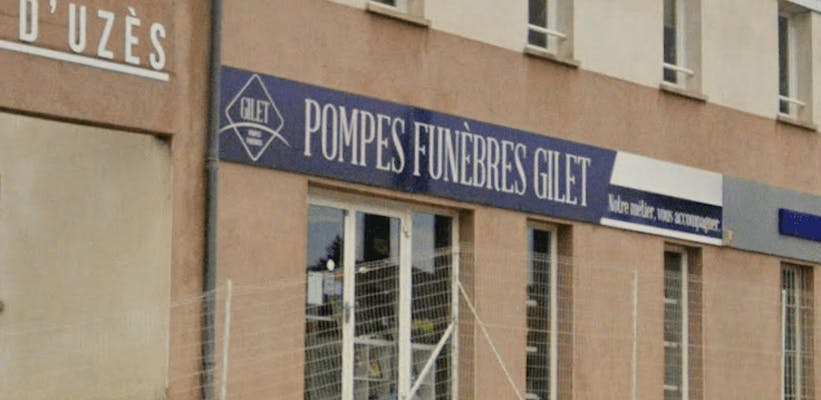Photographie de la Pompes Funèbres Gilet d'Uzès