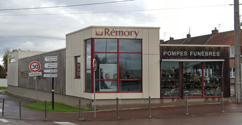 Photographie de la Pompes Funèbres REMORY de Linselles