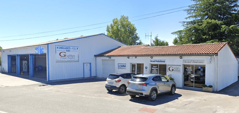 Photographie de la Pompes Funèbres Guillet de Saint-Germain-de-Lusignan