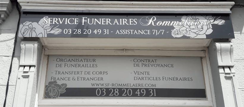Photographie de la Services Funéraires Rommelaere de Bergues