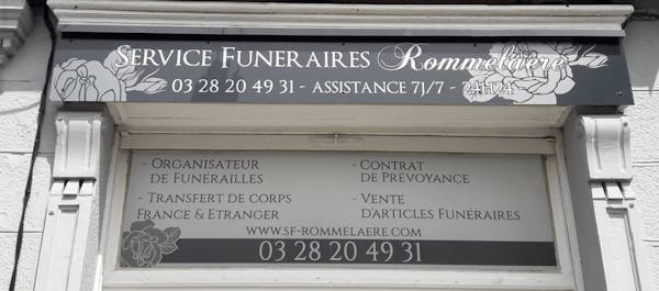 Photographie de la Services Funéraires Rommelaere de Bergues