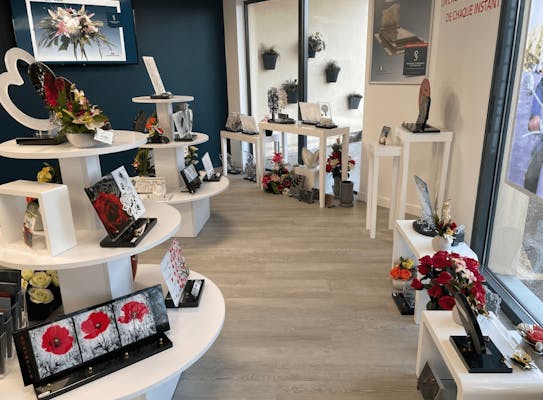 Photographie de la Pompes Funèbres de France de Saint-Benoît