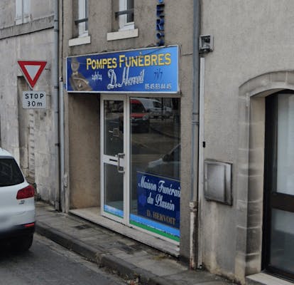 Photographie de la Pompes Funèbres Ets Hervoit de Segonzac