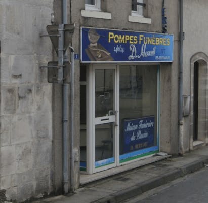 Photographie de la Pompes Funèbres Ets Hervoit de Segonzac