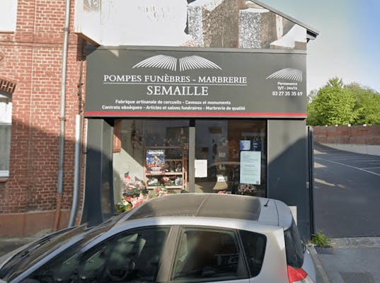 Photographie de la Pompes Funèbres Semaille de Trith-Saint-Léger