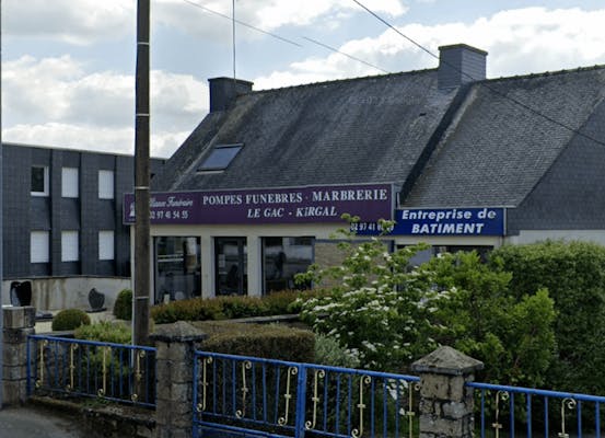 Photographie de la Pompes Funèbres Le Gac - KERGAL de Muzillac