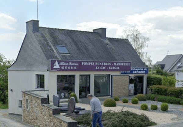 Photographie de la Pompes Funèbres Le Gac - KERGAL de Muzillac


