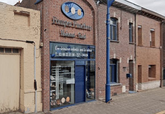 Photographie de la Pompes Funèbres Hainaut-Briet de Wingles