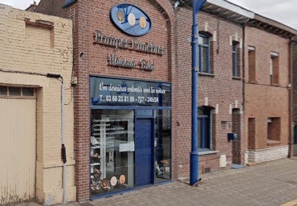 Photographie de la Pompes Funèbres Hainaut-Briet de Wingles