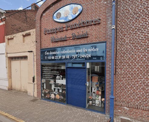 Photographie de la Pompes Funèbres Hainaut-Briet de Wingles