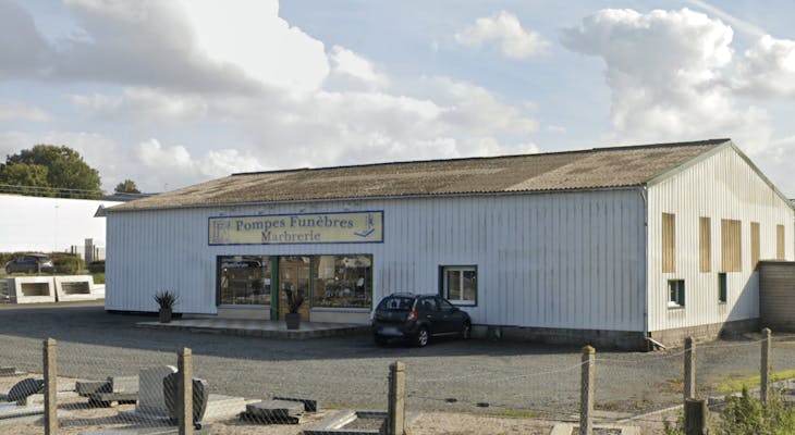 Photographie de la Pompes Funèbres Marbrerie Mouchel de Vaucelles
