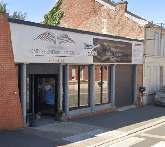 Photographie de la Pompes Funèbres SEMAILLE de Solesmes