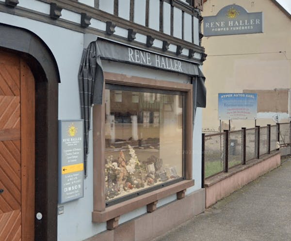 Photographie de la Pompes Funèbres Haller René de Brumath