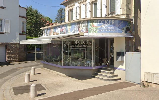Photographie de la Pompes Funèbres DECKER de Diemeringen
