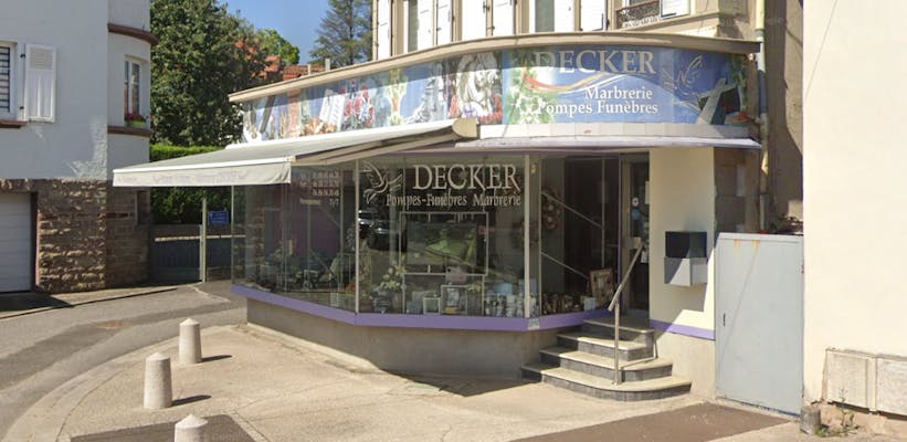 Photographie de la Pompes Funèbres DECKER de Diemeringen